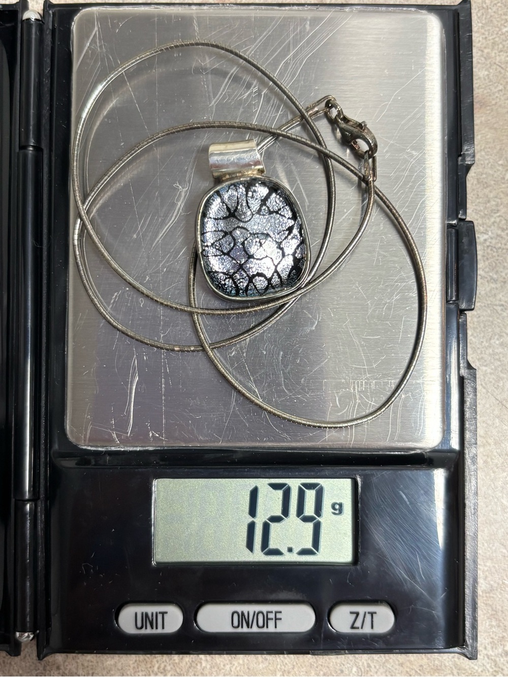 Sterling Silver Necklace - 17”
